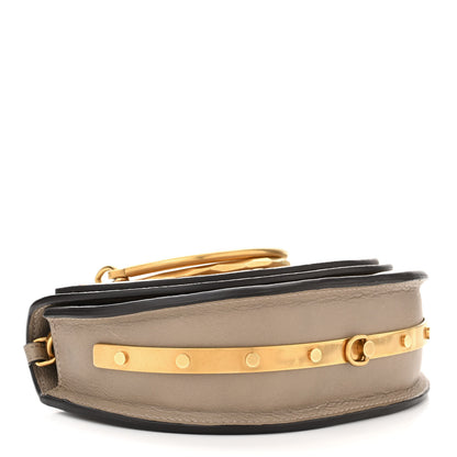 Chloe Calfskin Small Nile Bracelet Minaudiere Bag Motty Grey 4 of 10