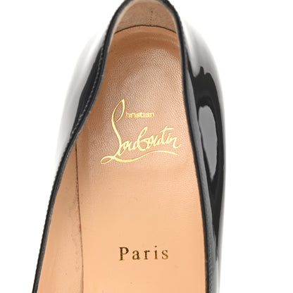 Christian Louboutin Patent Pigalle Follies 55 Pumps 39.5 Fusain 7 of 8