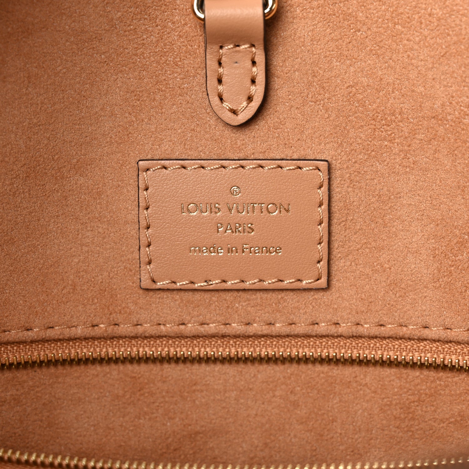Louis Vuitton Empreinte Monogram Giant Onthego MM Arizona Creme 5 of 7