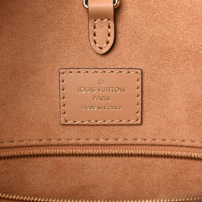 Louis Vuitton Empreinte Monogram Giant Onthego MM Arizona Creme 5 of 7