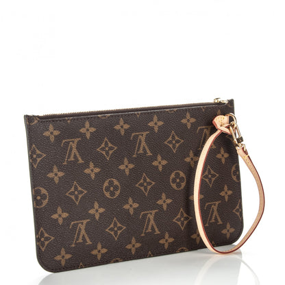 Louis Vuitton Monogram Neverfull MM GM Pochette 3 of 7