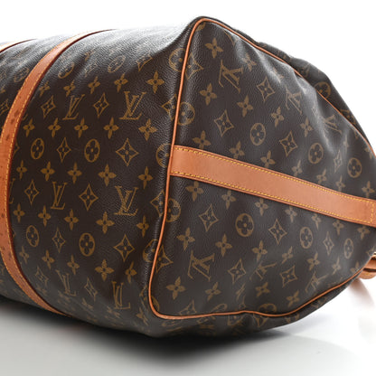 Louis Vuitton Monogram Keepall Bandouliere 55 11 of 13