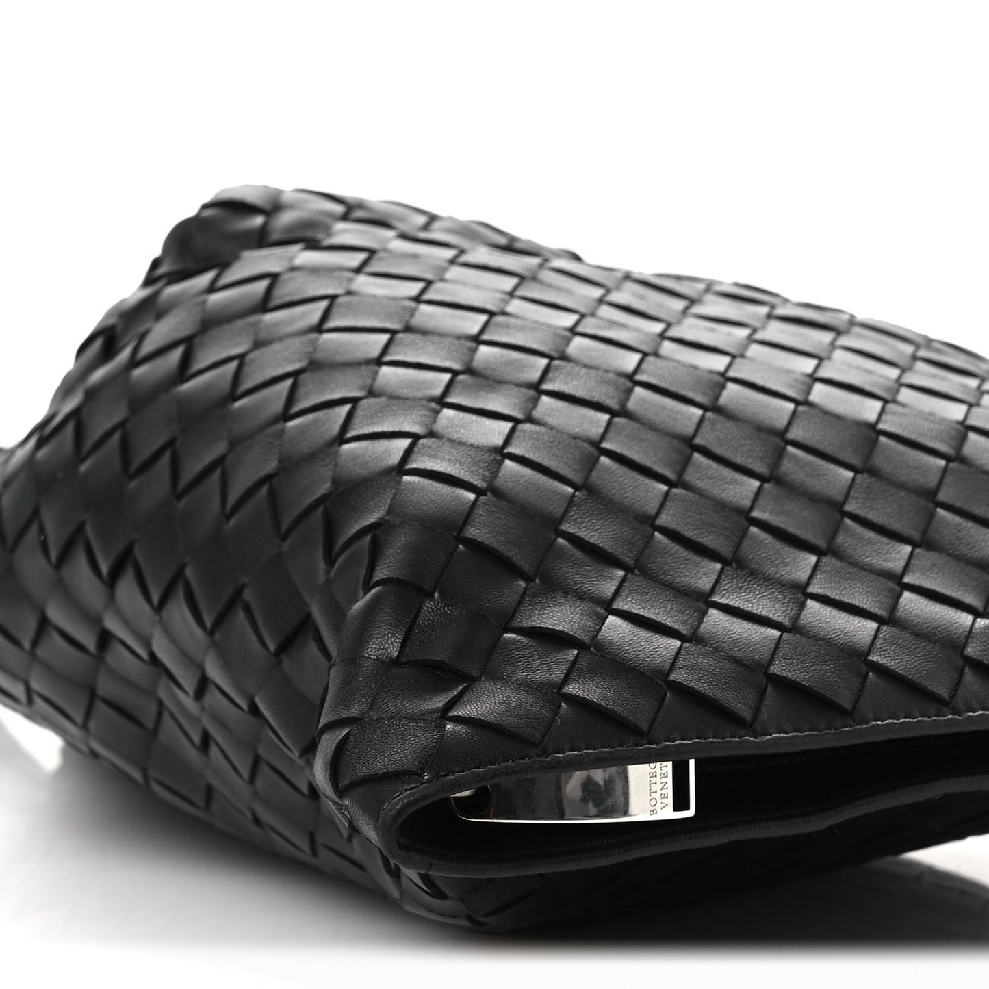Nappa Intrecciato BV Twist Black