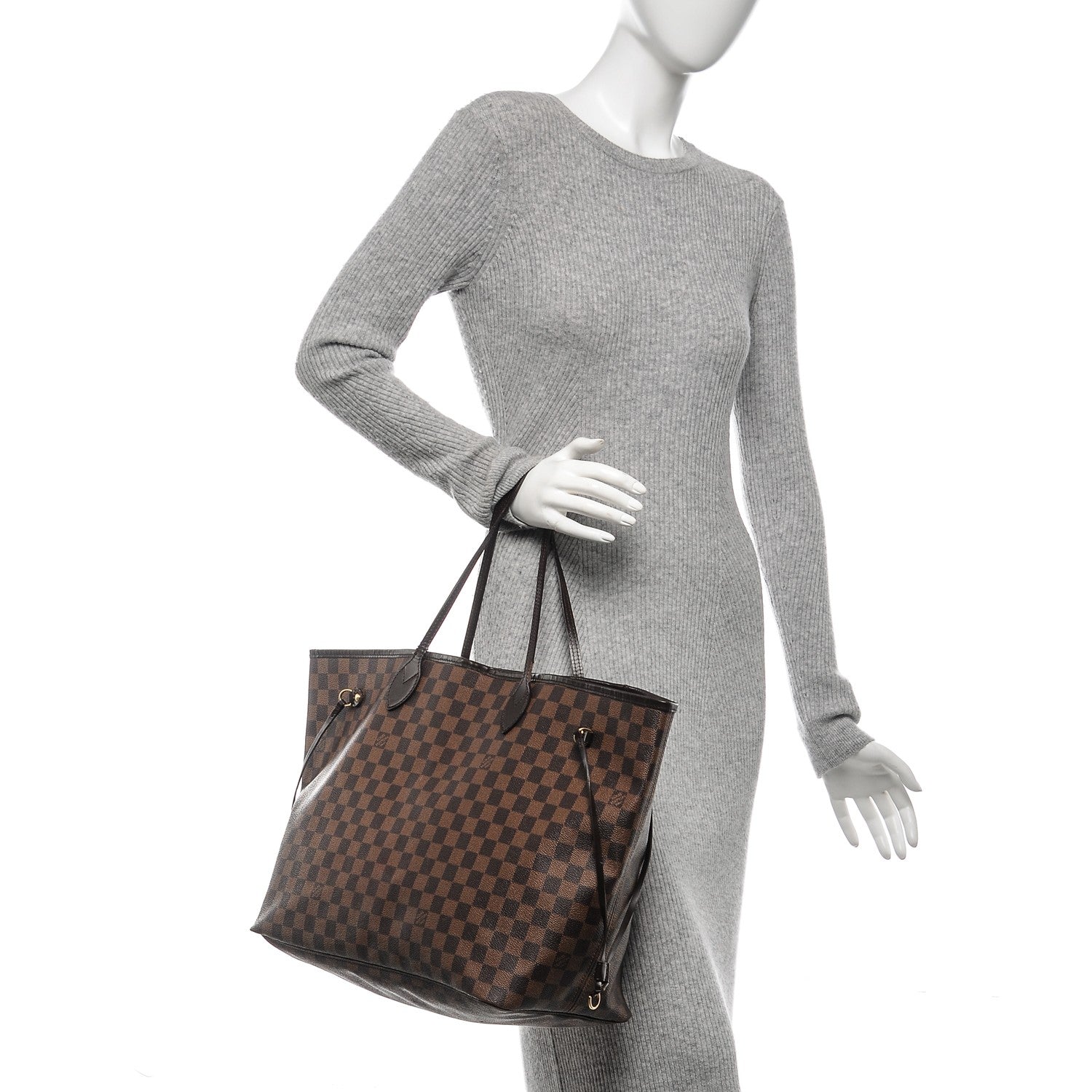 Louis Vuitton Damier Ebene Neverfull GM 2 of 11