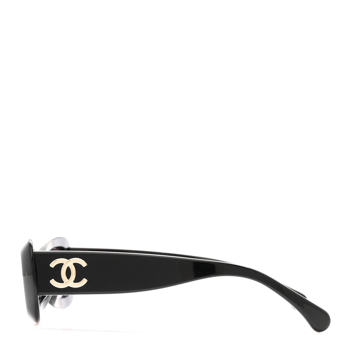 Acetate Butterfly CC Sunglasses 71751A Black