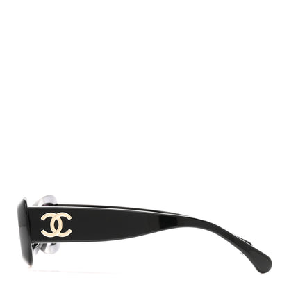 Chanel Acetate Butterfly CC Sunglasses 71751A Black 3 of 8