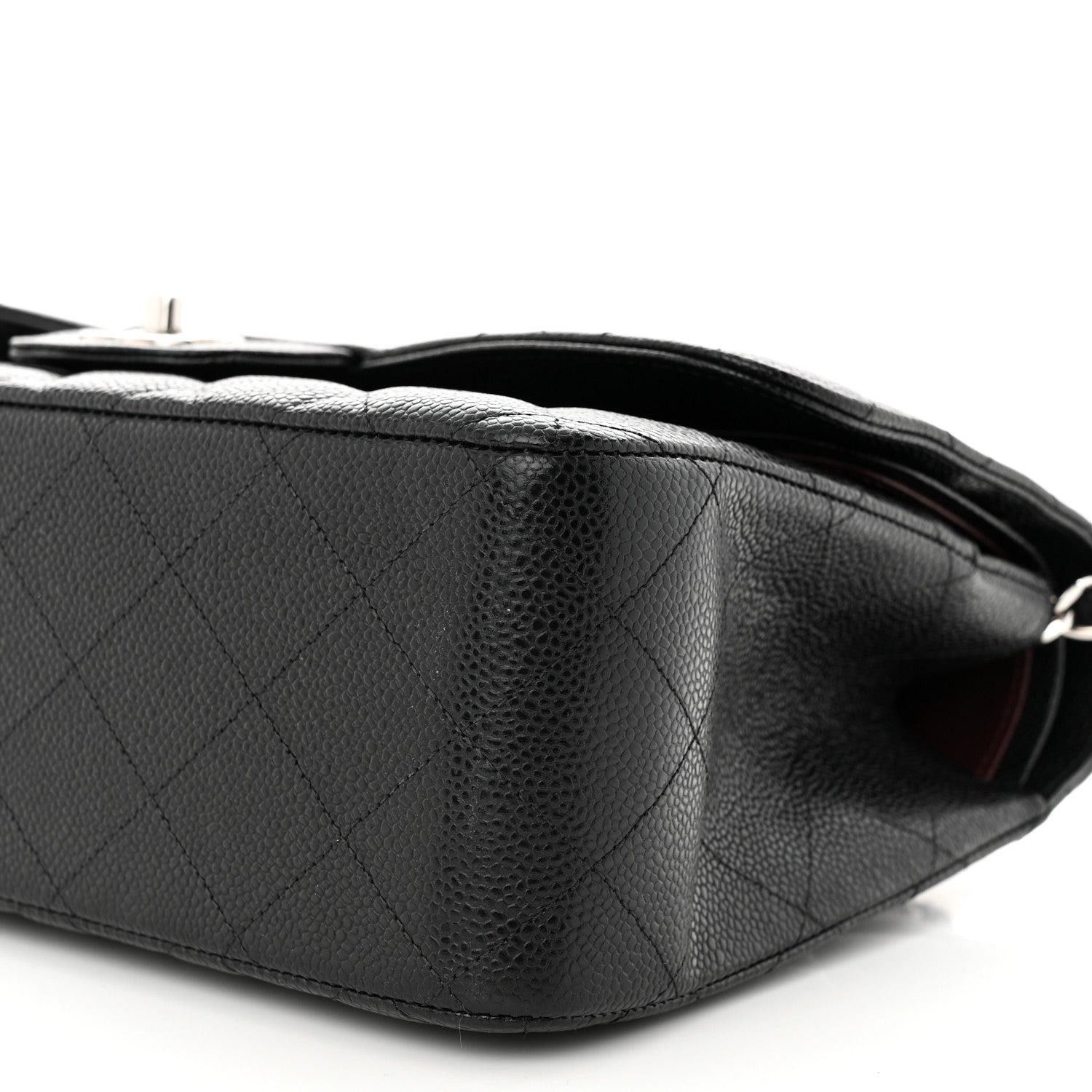 Chanel Caviar Quilted Jumbo Double Flap Black 10 of 10