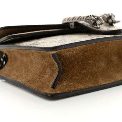 Gucci GG Supreme Monogram Super Mini Dionysus Shoulder Bag Taupe 9 of 11