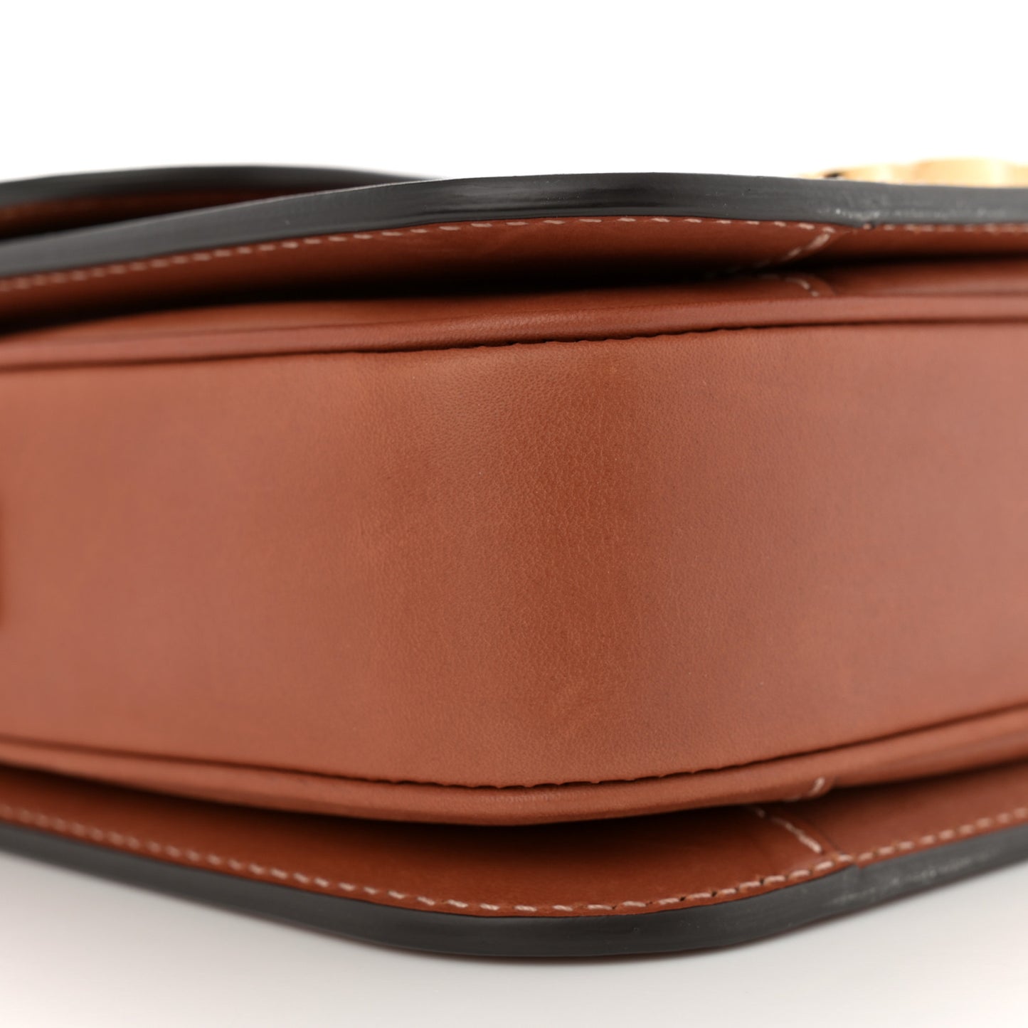 Natural Calfskin Medium Triomphe Tan