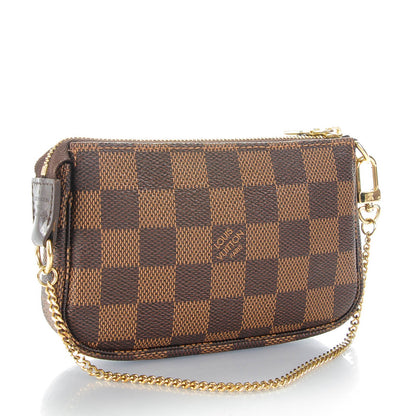 Louis Vuitton Damier Ebene Mini Pochette Accessories 2 of 6