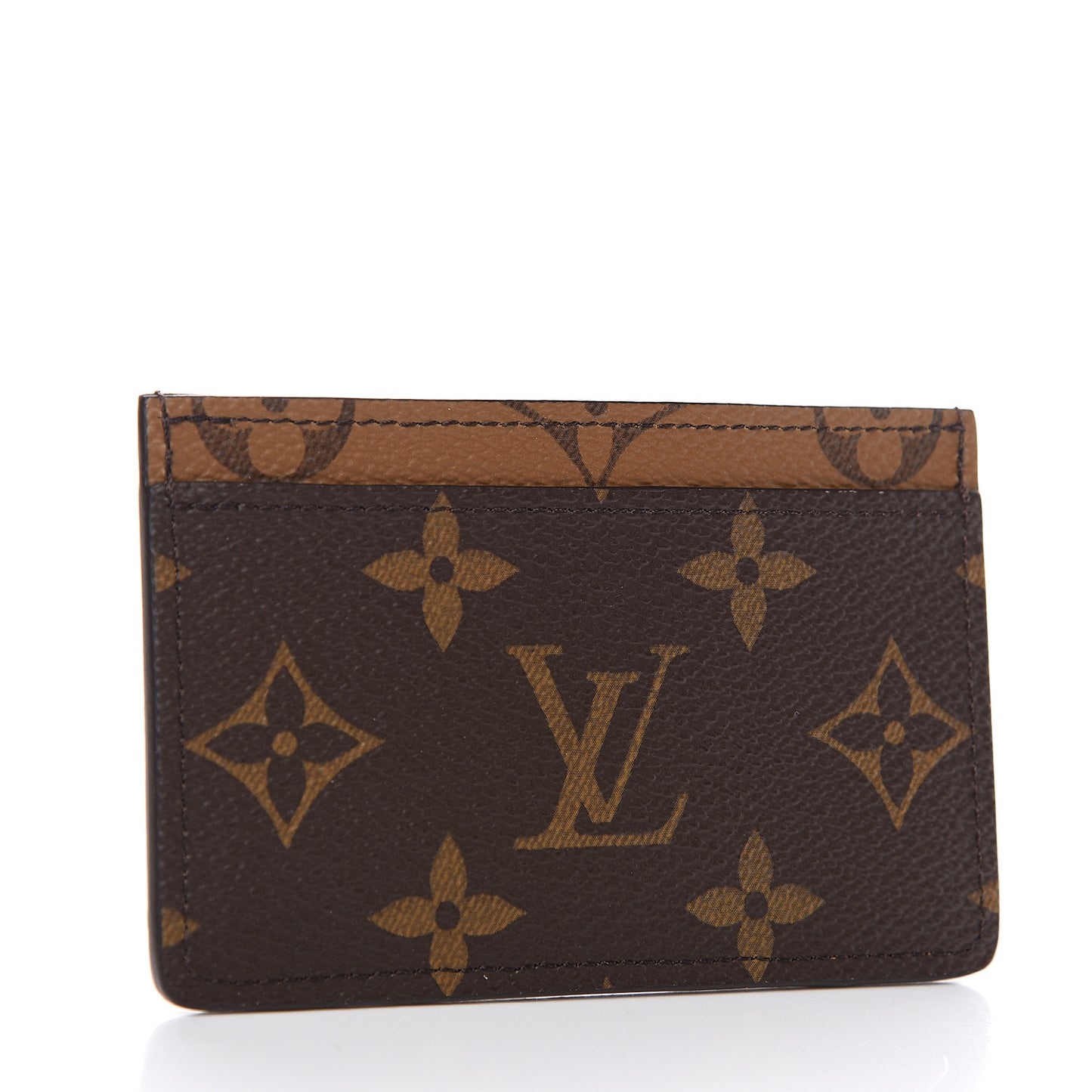 Reverse Monogram Card Holder