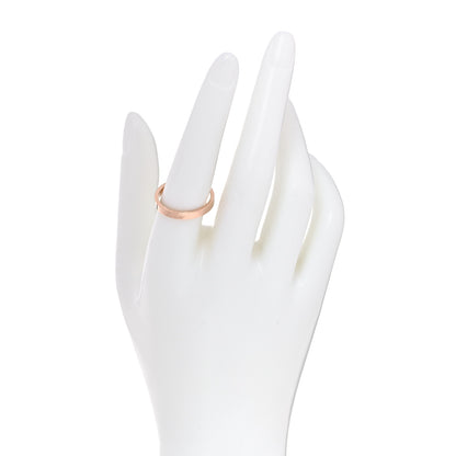 Cartier 18K Pink Gold 3mm C De Cartier Wedding Band Ring 58 8.25 2 of 5