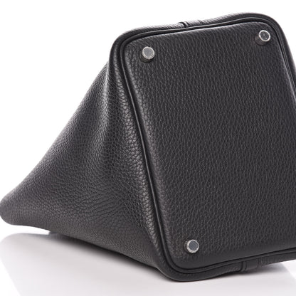 Hermes Taurillon Clemence Picotin Lock 18 PM Black 8 of 10