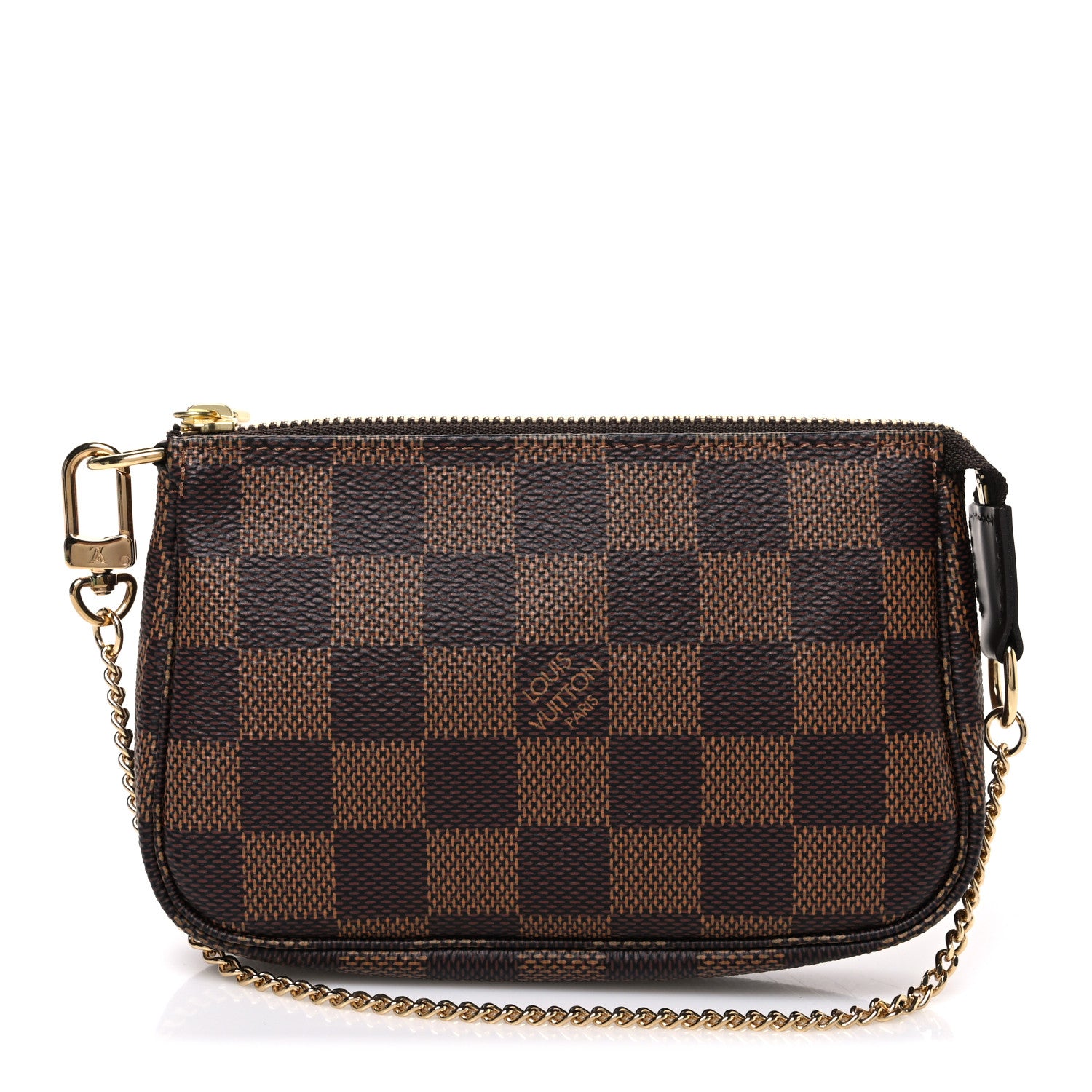 Louis Vuitton Damier Ebene Mini Pochette Accessories 1 of 8