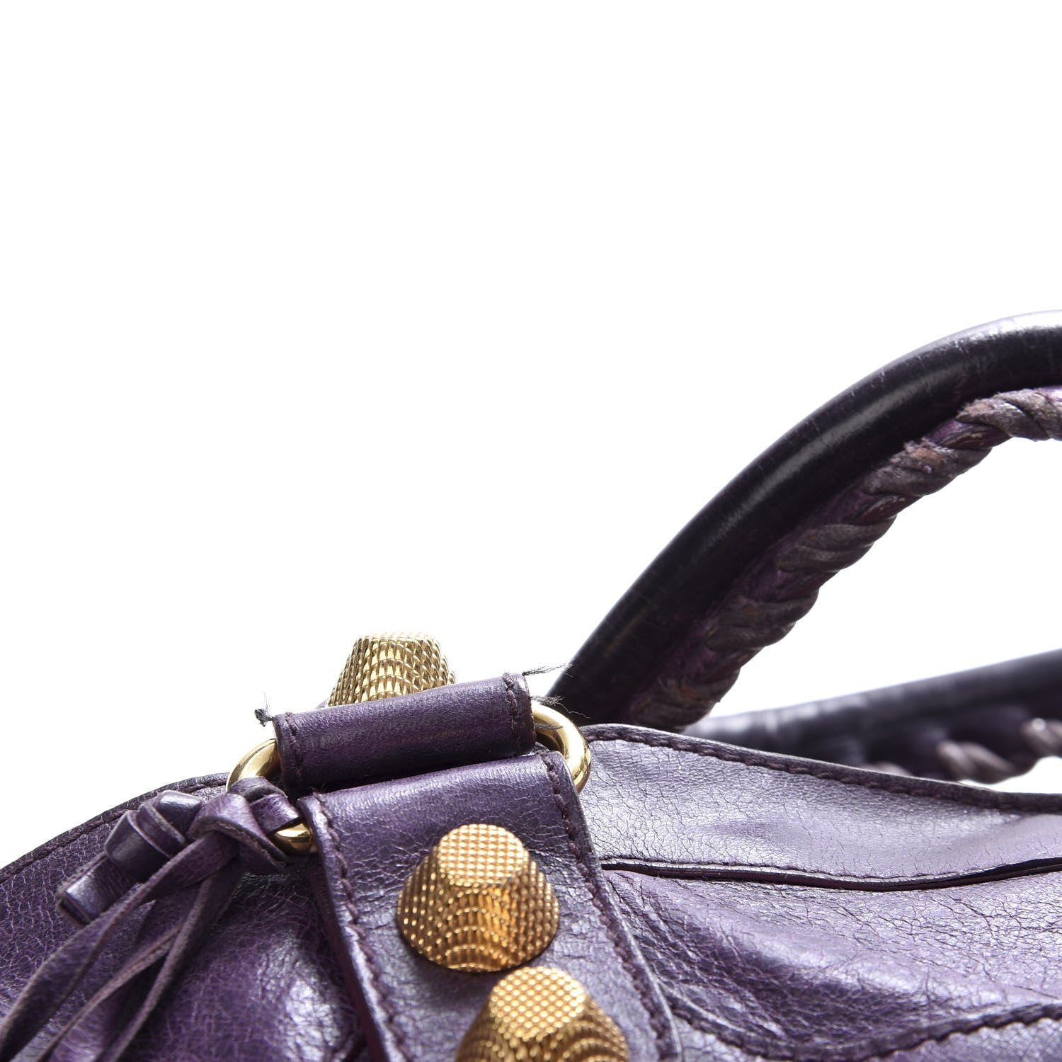 Balenciaga Agneau Giant 21 Gold Hardware City Raisin 13 of 14
