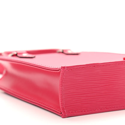 Louis Vuitton Epi Petit Sac Plat Rose Pondicherry 8 of 10