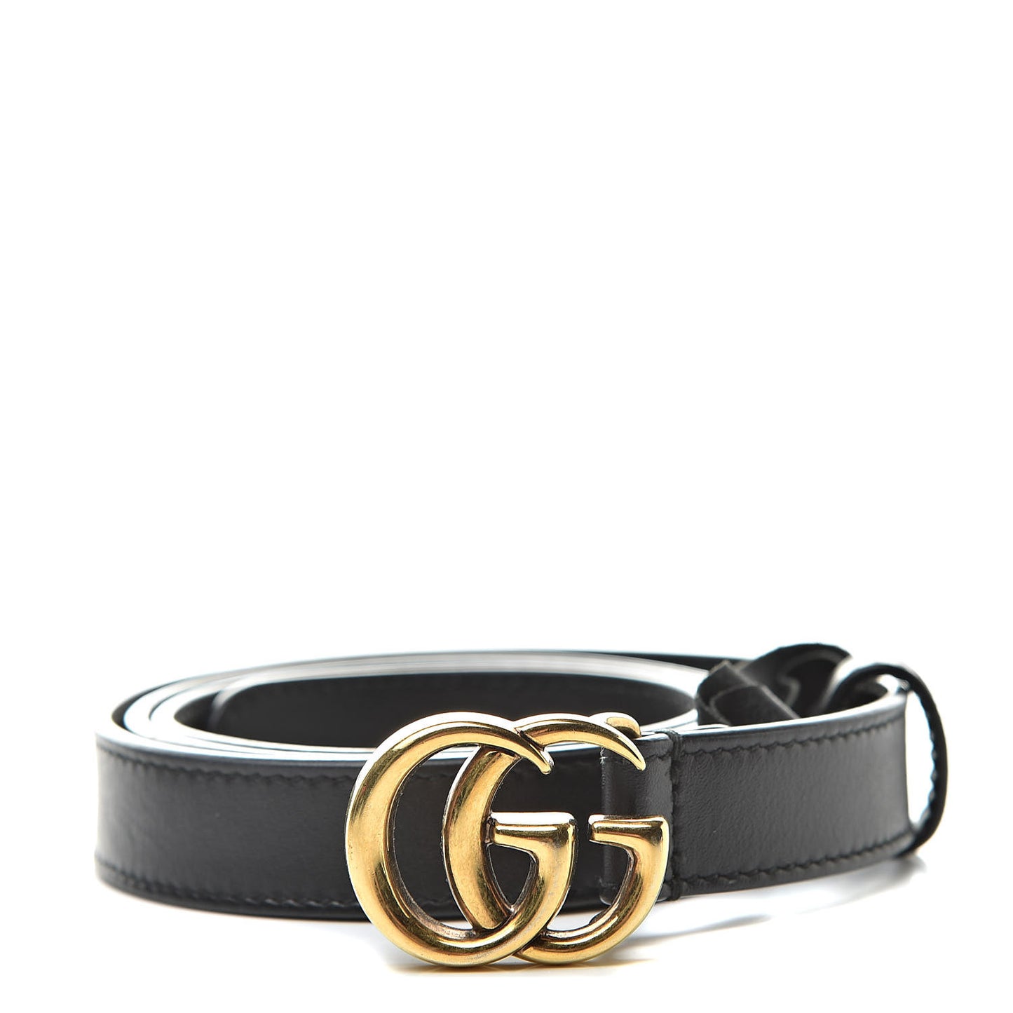 Calfskin Double G 20mm Belt 85 34 Black