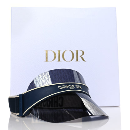 Christian Dior Oblique DiorClub V1U Sun Visor Blue 6 of 6
