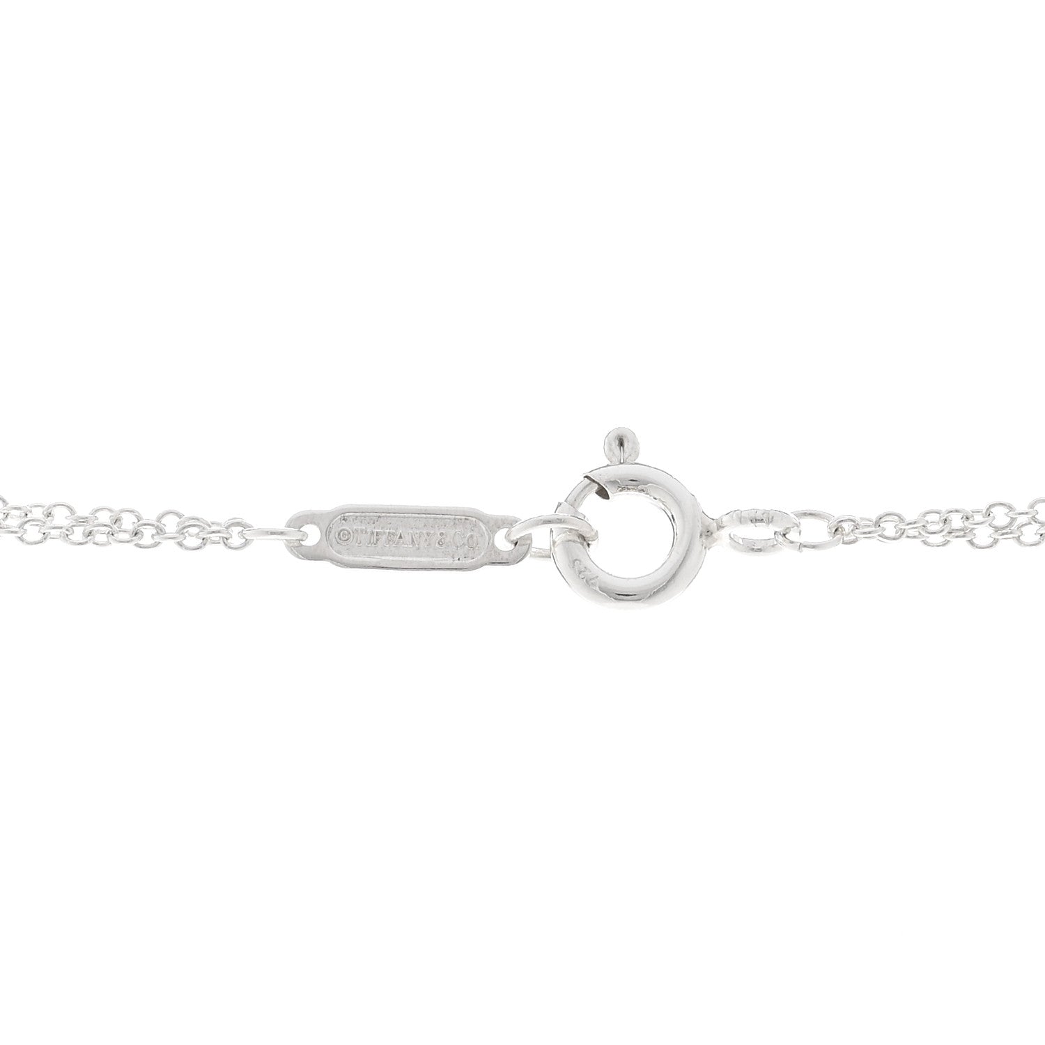 Tiffany Sterling Silver Rubedo Return to Tiffany Heart Tag Necklace 5 of 5