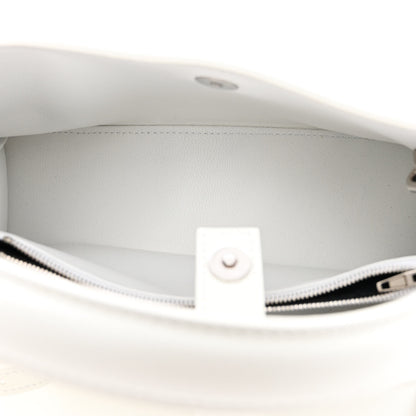 Balenciaga Grained Calfskin XS Hourglass East West Tote White 5 of 11