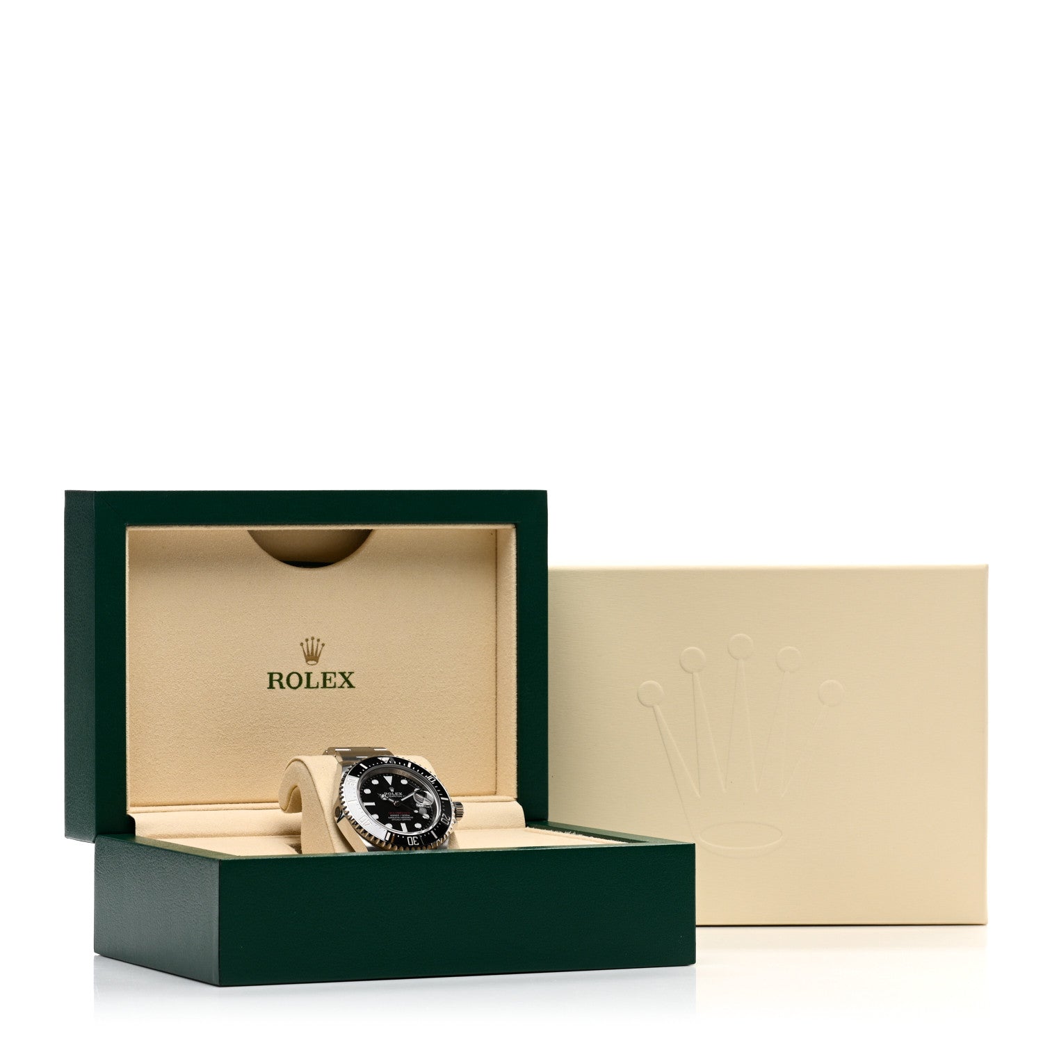 Rolex Stainless Steel 43mm Oyster Perpetual Date Sea-Dweller Watch Black 126600 5 of 5