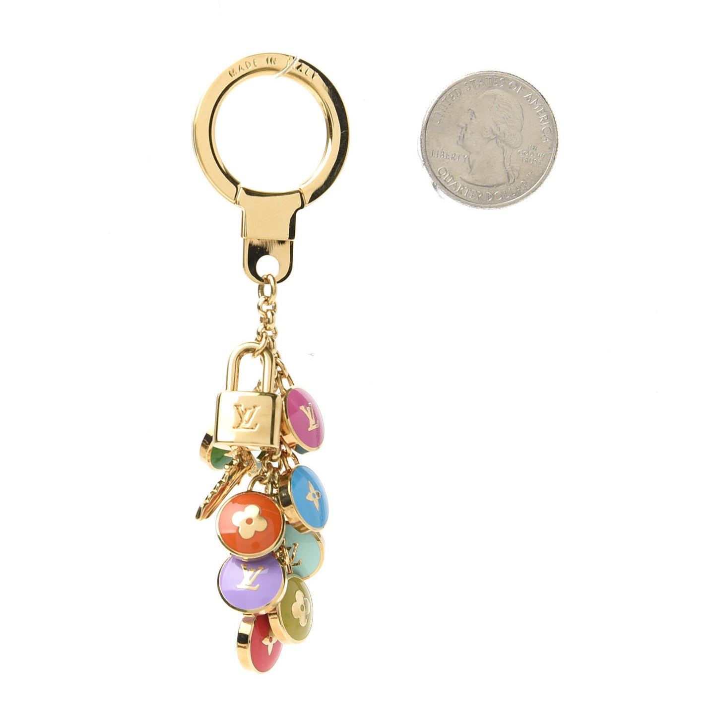 Pastilles Key Ring Holder Multicolor