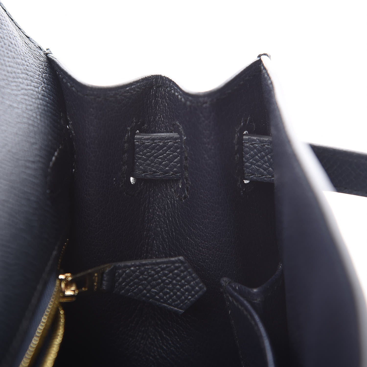 Hermes Epsom Kelly Sellier 25 Bleu Indigo 13 of 43