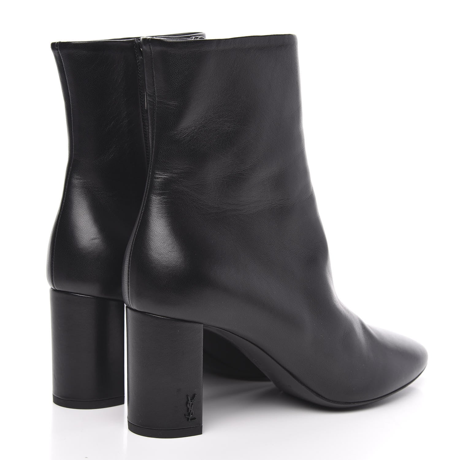 Saint Laurent Nappa Vendome Loulou Ankle Zip Boot 39.5 Black 4 of 9