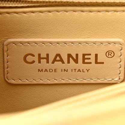 Chanel Caviar Quilted Mini Coco Handle Flap Yellow 6 of 11