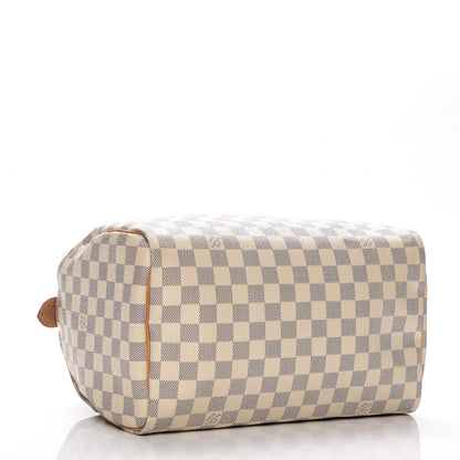 Louis Vuitton Damier Azur Speedy 30 4 of 8
