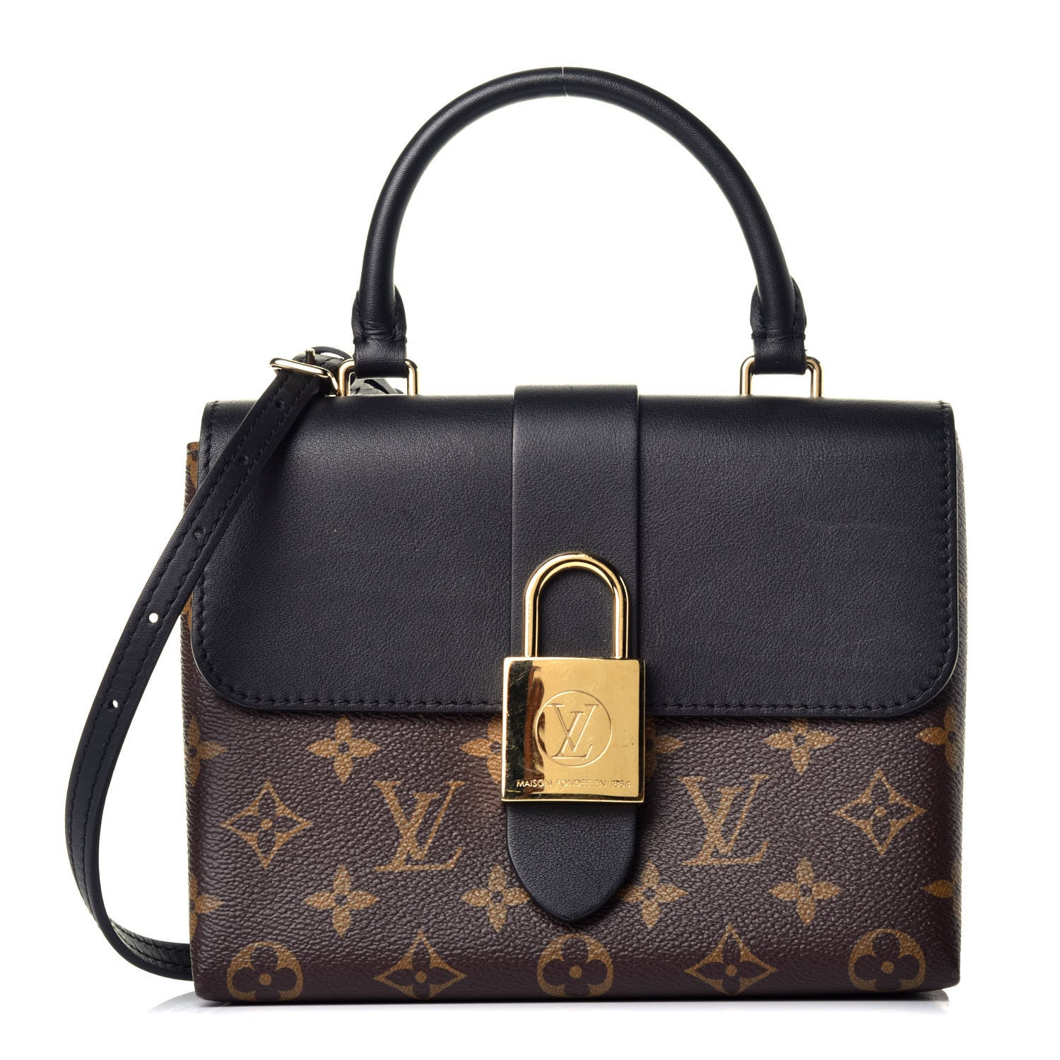 Louis Vuitton Monogram Locky BB Black 1 of 10