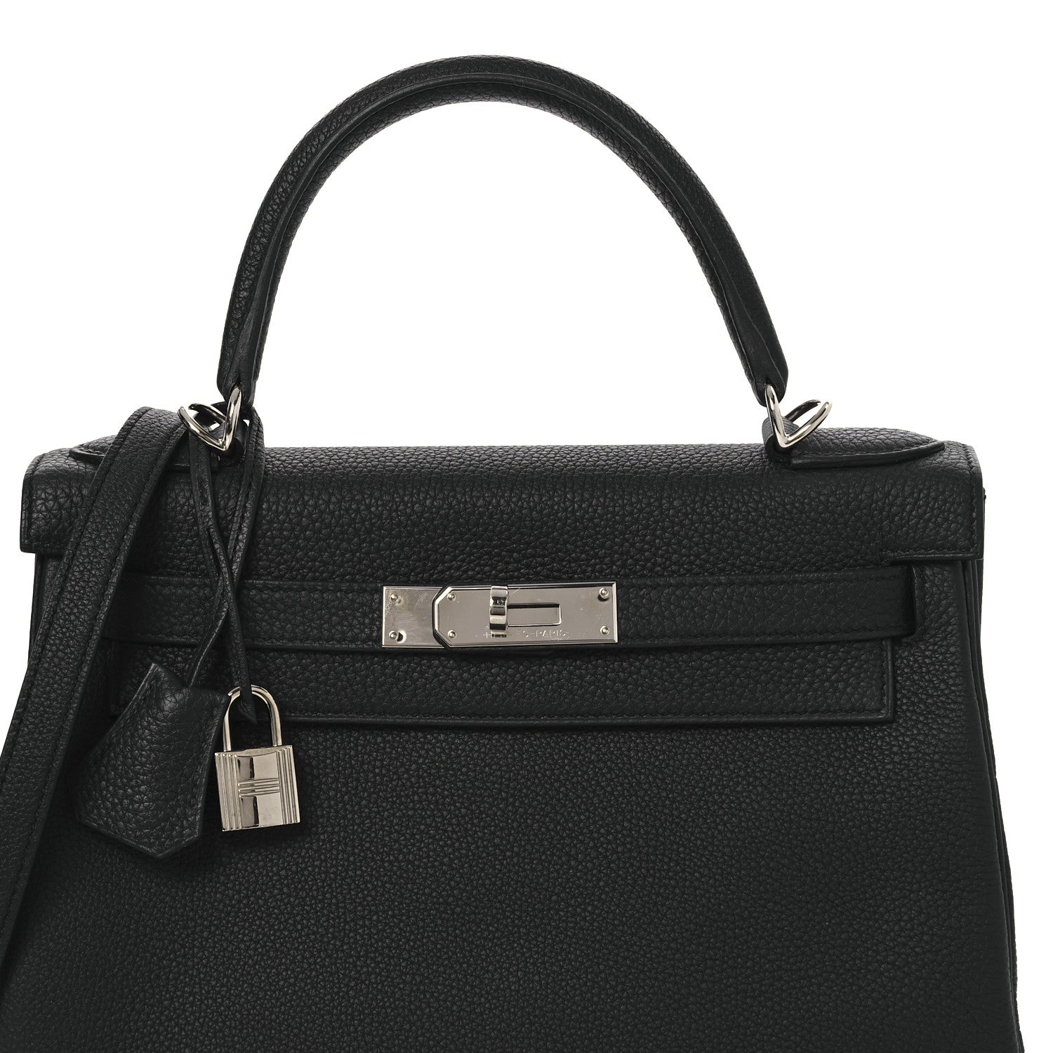 Hermes Togo Kelly Retourne 28 Black 8 of 13