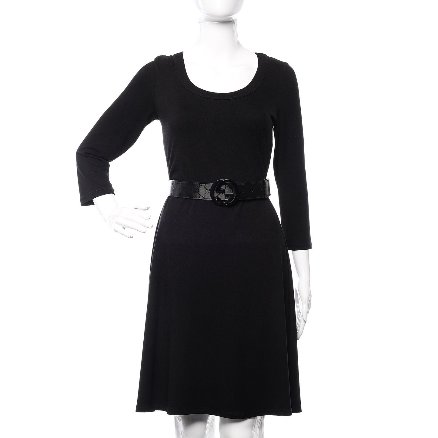 Imprime Monogram Interlocking G Belt 95 38 Black