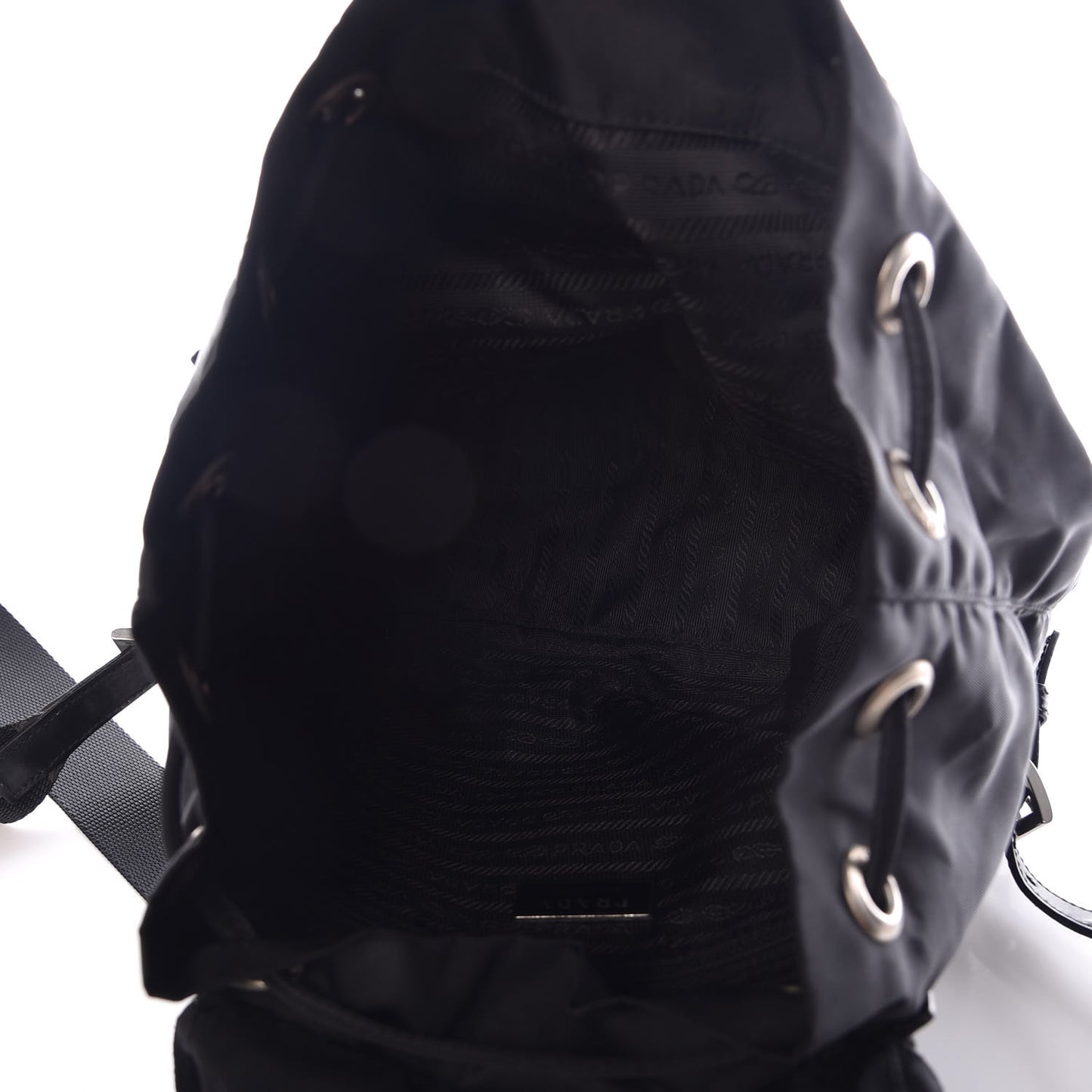 Tessuto Nylon Vela Small Backpack Black
