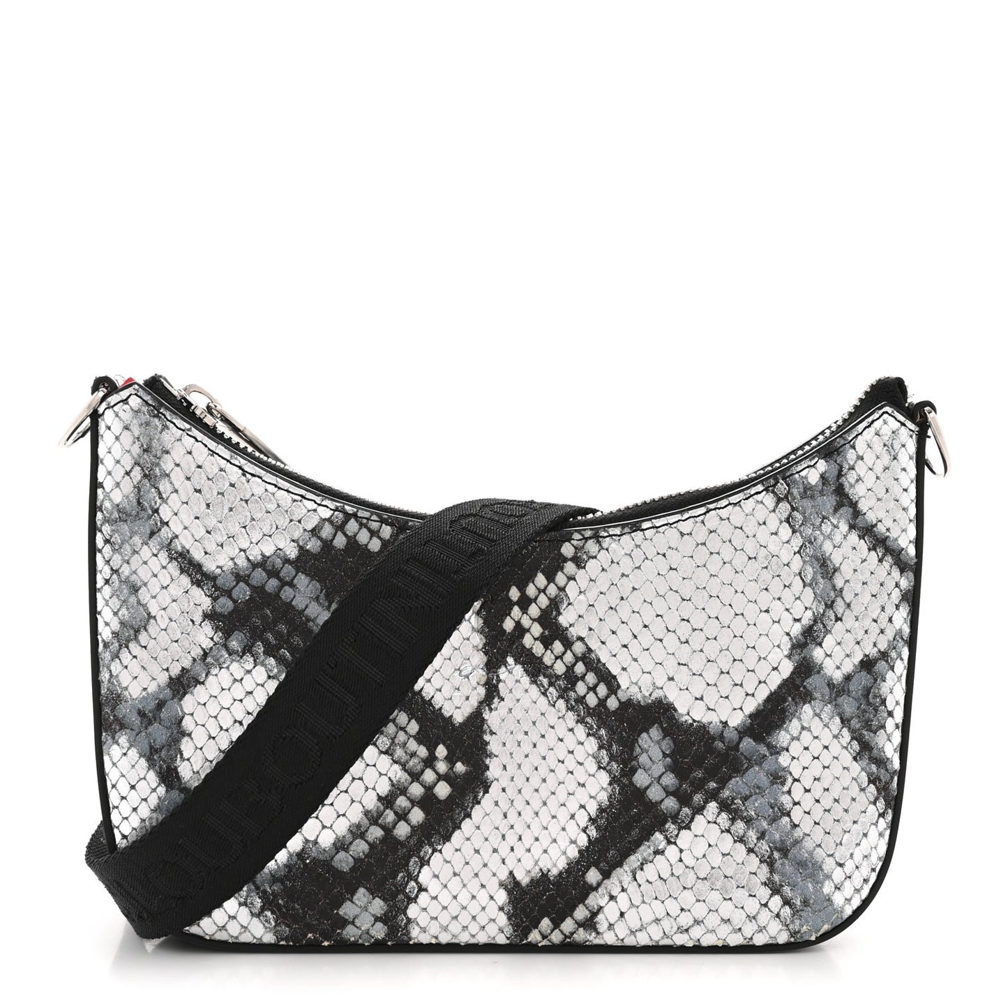 Calfskin Amazonia Loubila Mini Chain Shoulder Bag Multicolor