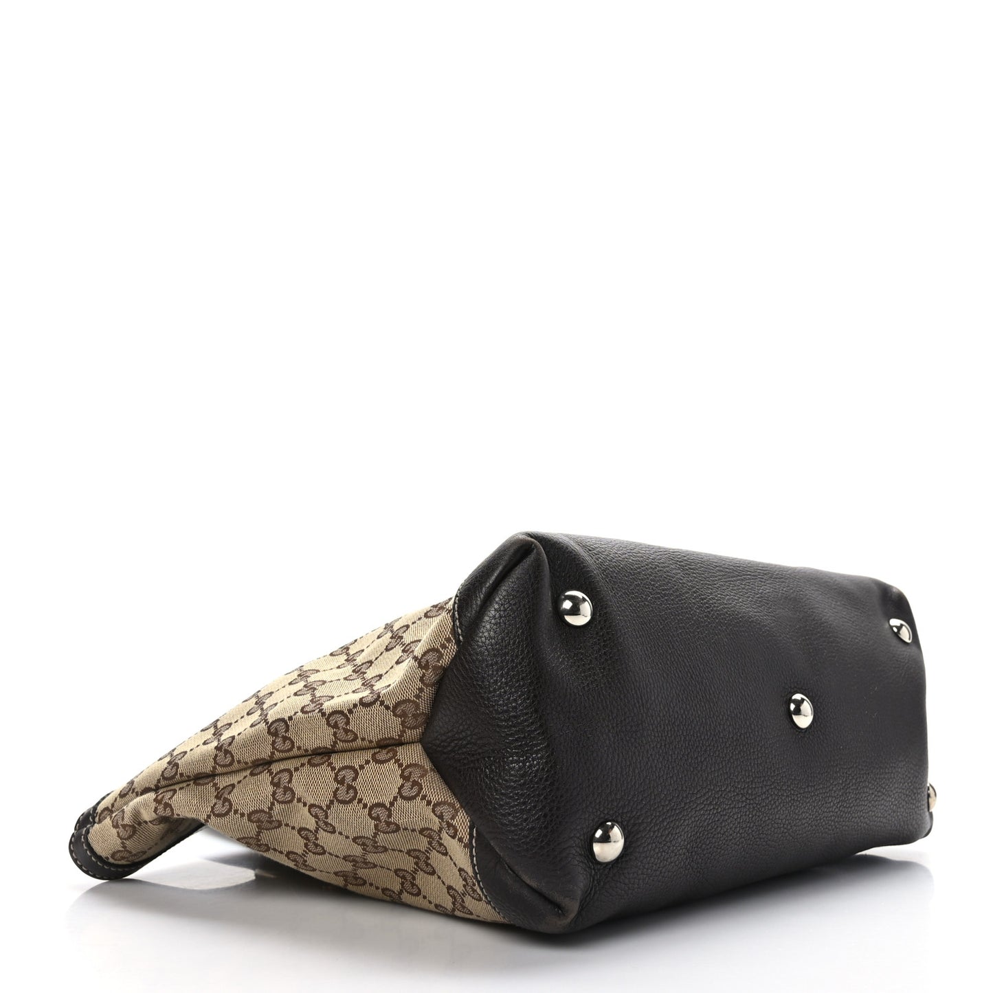 Monogram Web Sunset Tote Dark Brown