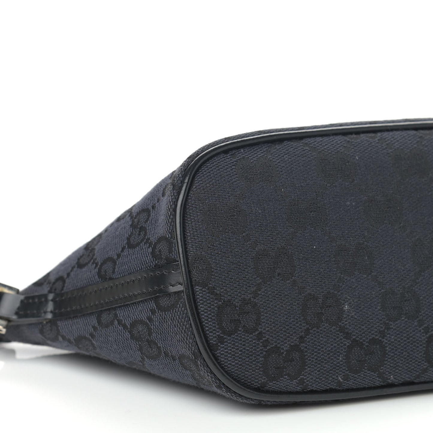 Monogram Web Boat Pochette Black