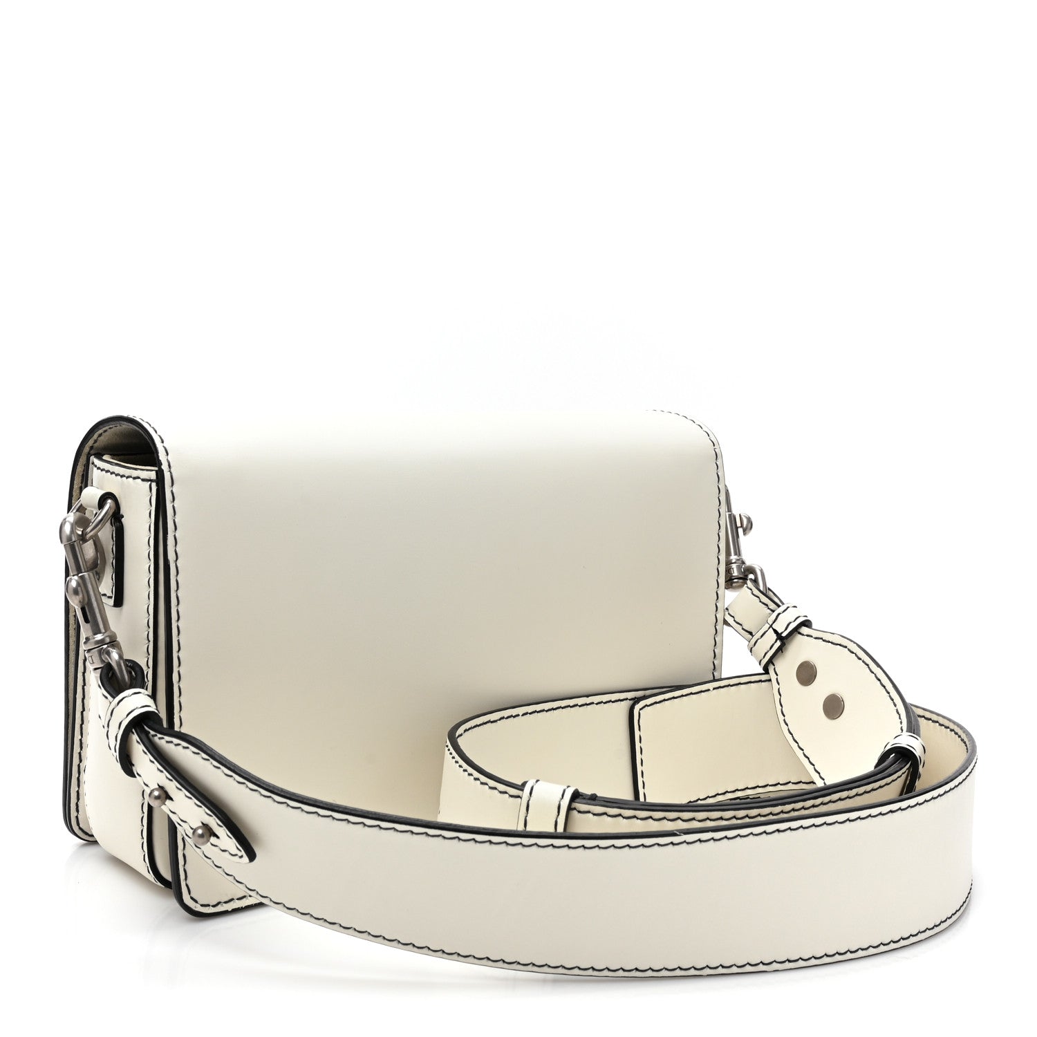 Christian Dior Smooth Calfskin Dio(r)evolution Flap Bag Off White 3 of 12