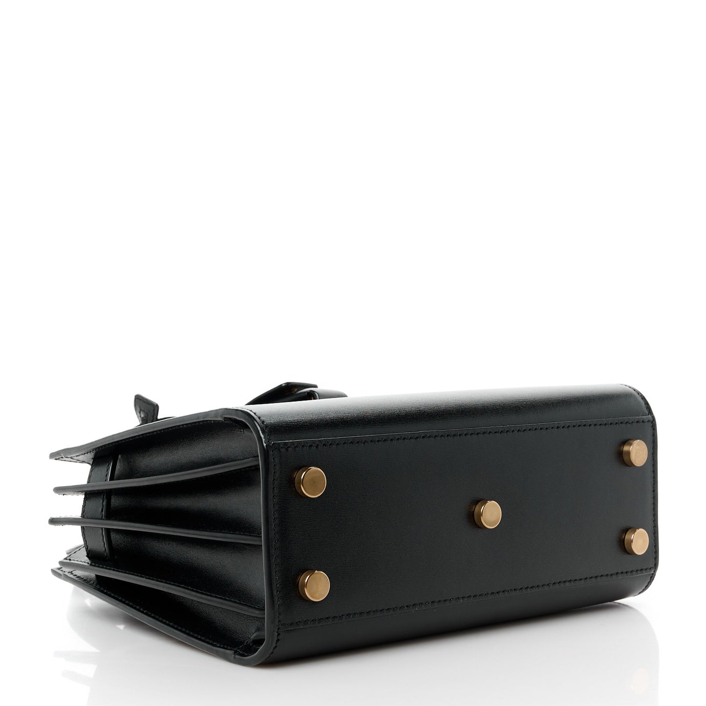 Calfskin Nano Sac De Jour Black