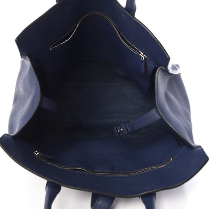 Gucci Soft Calfskin Medium Jackie Top Handle Bag Classic Blue Marine 5 of 15
