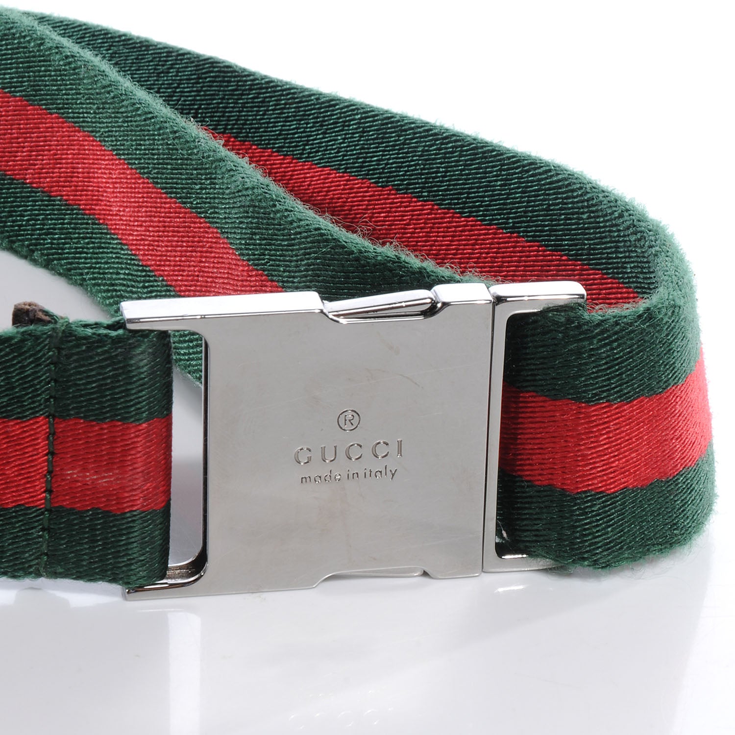 Gucci GG Monogram Web Double Pocket Belt Bag Ebony 5 of 9