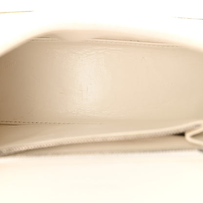 Balenciaga Faux Calfskin Fabric Glow In The Dark Small Sneakerhead Top Handle Bag White Orange 5 of 15