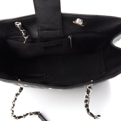 Chanel Caviar Quilted Large Shopping Tote Black 5 of 10