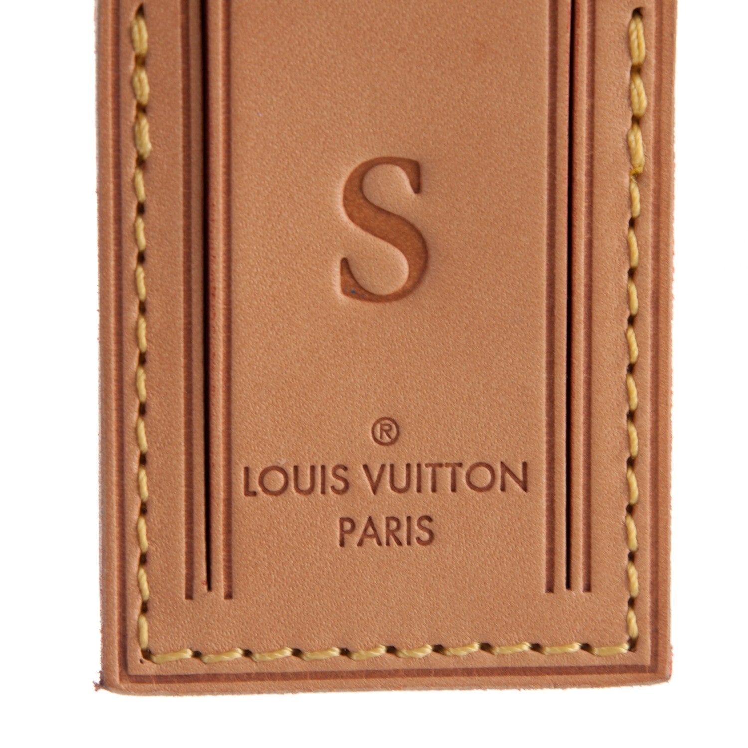 Louis Vuitton Vachetta Luggage Tag 4 of 4