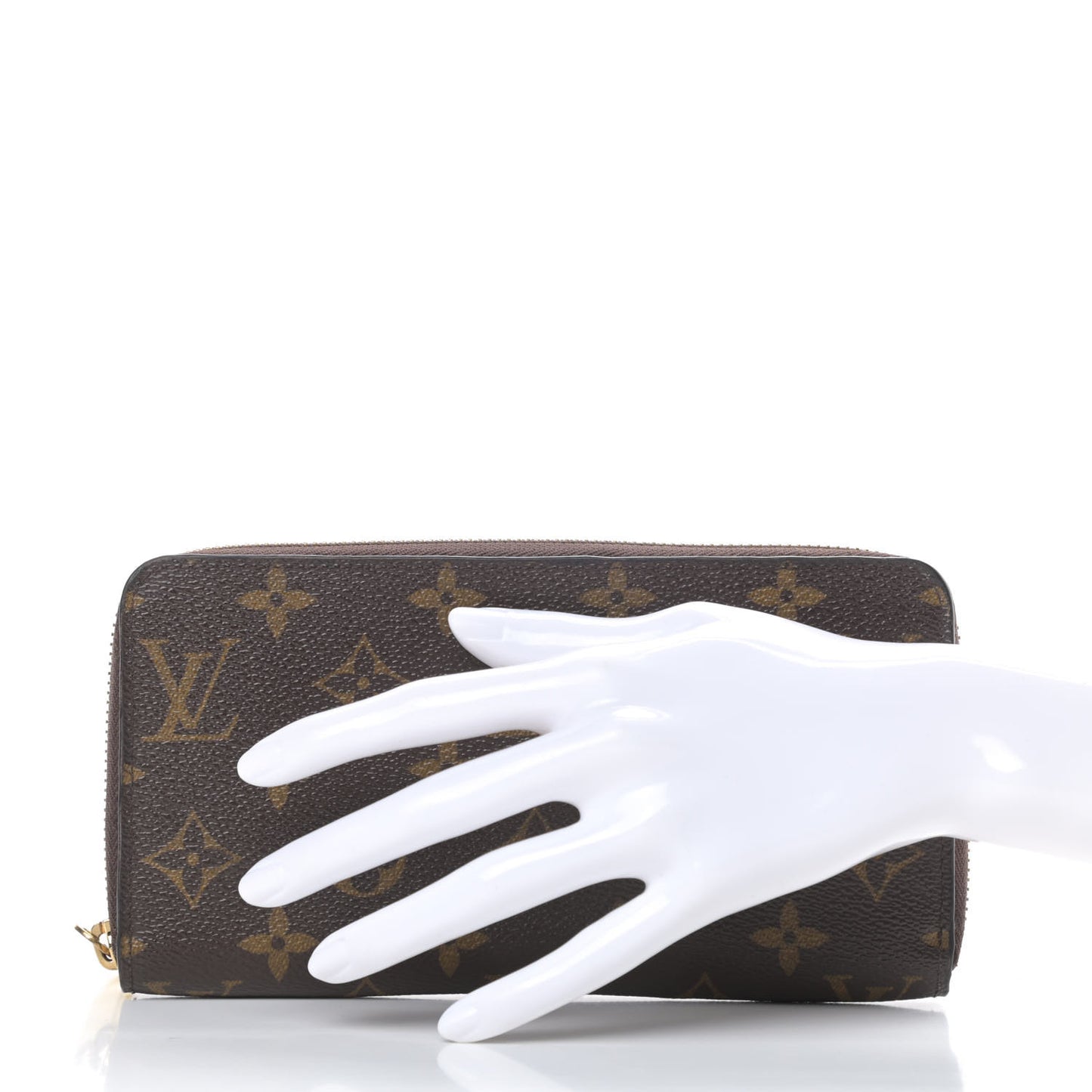 Monogram Zippy Wallet Coquelicot