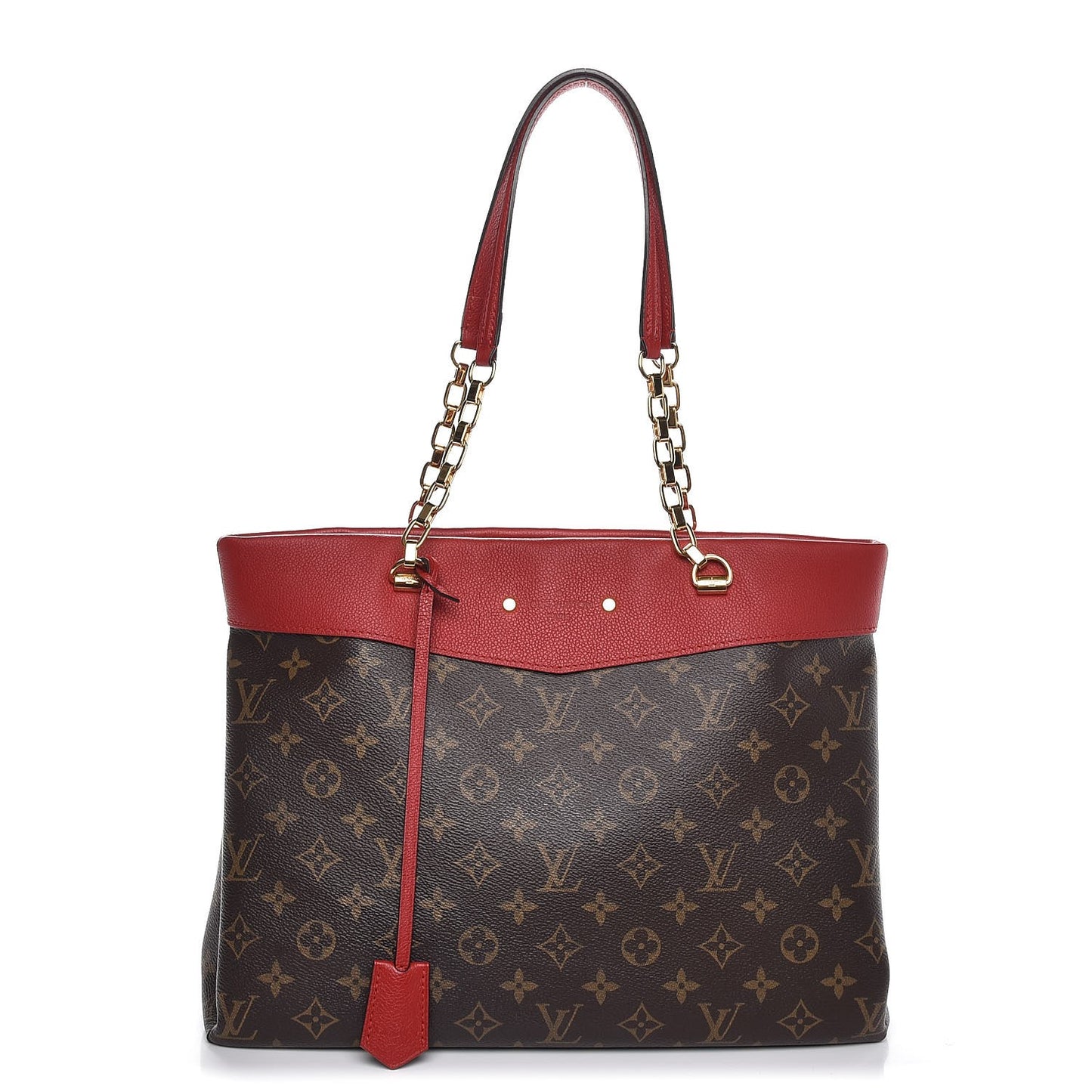 Monogram Pallas Shopper Cherry