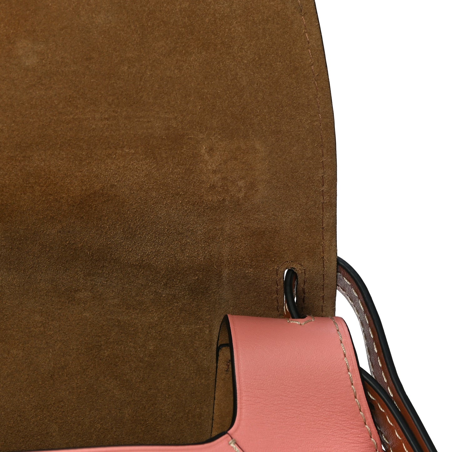 Calfskin Small Gate Crossbody Bag Orange Blossom