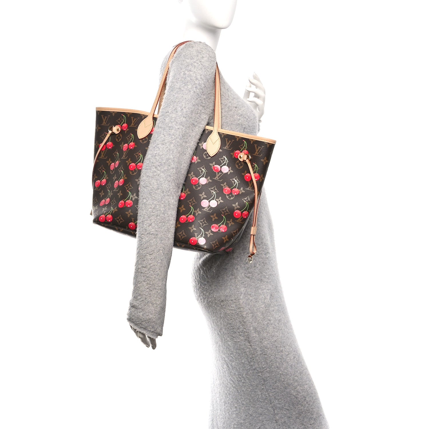 Louis Vuitton LV X TM Monogram Cerises Neverfull MM 1820060