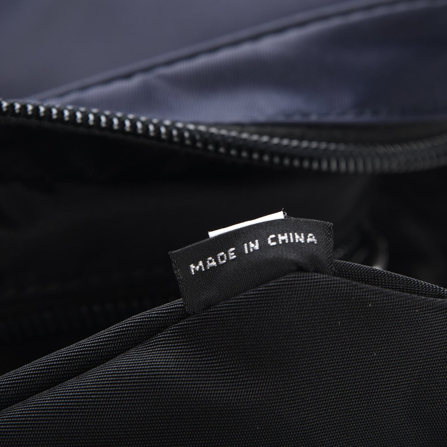Nylon Montagna Belt Bag Blue