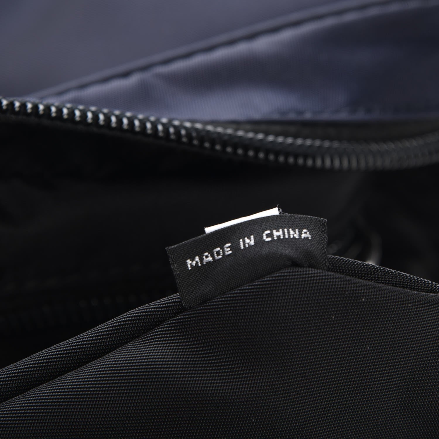Prada Nylon Montagna Belt Bag Blue 7 of 8